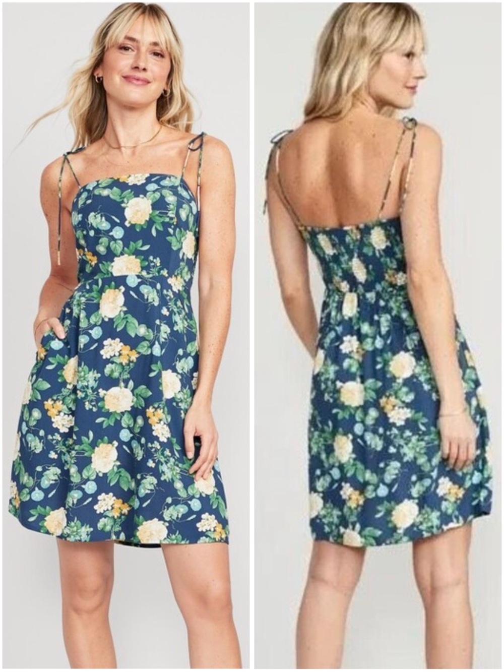 Fit & Flare Cottage Core Dress 🤍🌿💫